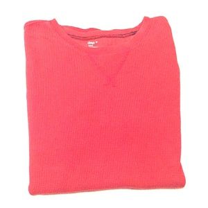 GAP Shirts - GAP Thermal Long Sleeve Tee - Red GAP Shirts - GAP Thermal Long Sleeve Tee - Red